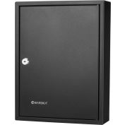 Barska CB13232 42 Key Adjustable Key Lock Box 16-1/2"W x 13-3/4"D x 16-1/8"H, Black, Aluminum