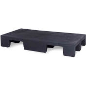 MasonWays™ 36246 HP/FL Display Base Pallet Side Stack 36"W x 24"D x 6"H Black