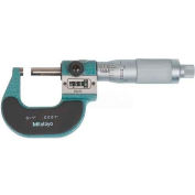 Mitutoyo 193-211 0-1" Mechanical Outside Micrometer W/Digital Counter & Ratchet Friction Thimble