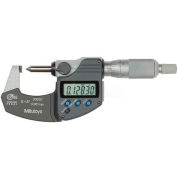Mitutoyo 342-371-30 Digimatic 0-.8"/20MM Crimp Height Micrometer Data Output & Ratchet Stop Thimble