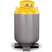 NRP NC1000 Refrigerant Recovery Cylinder, 1000 Lbs With Float Gauge