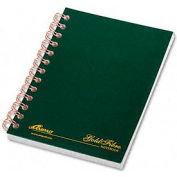 Gold Fibre® Personal Notebook, College Rule, 5x7, Classic Green, 100 Sheets