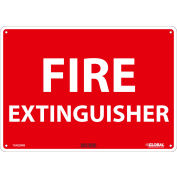 Global Industrial&#8482; Fire Extinguisher, 10x14, Rigid Plastic