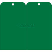 NMC RPT158 Tags, Accident Prevention Tags Green Blank, 6&quot; X 3&quot;, Green, 25/Pk