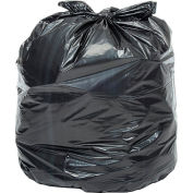 Global Industrial Super Duty Black Trash Bags - 30 to 33 Gal, 2.5 Mil, 100 Bags/Case