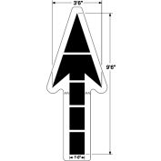 Newstripe Large Federal Straight Arrow, 1/8" Thick, PolyTough, Plastic, White