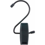NAHANCO 610BBH Jaws Hang All Clip W/BK Hook, 4-1/2"L x 3/4"W x4-1/2"H, Metal-BK, Pkg Qty 100