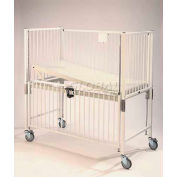 NK Medical Child Standard Crib E1981CG, 30"W x 60"L x 61"H, Gatch Deck, Epoxy