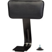 Padded Vinyl Backrest for Interion® Shop Stools - Black