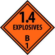 DOT Placard - Explosives B1