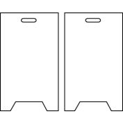Floor Sign - Blank White