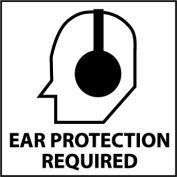 Graphic Safety Labels - Ear Protection Required