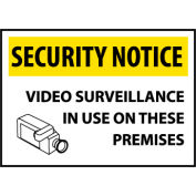 Security Notice Aluminum - Video Surveillance In Use On These Premises