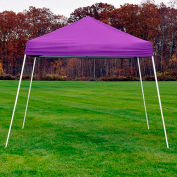 ShelterLogic 22702 Pop-up Canopy-Sports Series, Slant Leg, 10 x 10, Purple