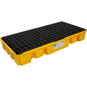 ENPAC® 5117-YE 2 Drum Workstation™ - 53 x 28-1/2 x 5-5/8 - 2400 Lb. Cap.