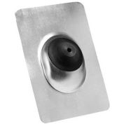 Oatey 11831 1/2" - 1" Galvanized No-Calk Roof Flashing , Solar 18"L x 18"W Base - Pkg Qty 12