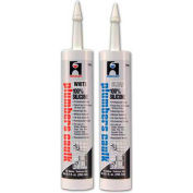 Hercules 25686 Plumbers Caulk - Silicone - Clear - Cartridge 11 oz. - Pkg Qty 12