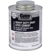 Oatey 30329 EP42 CPVC - PVC HD Gray Industrial Cement 32 oz. - Pkg Qty 12