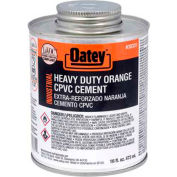 Oatey EP42 CPVC-PVC HD Orange Industrial Cement 32 oz. - Pkg Qty 12