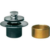 Dearborn Brass K27BN Bath Watse Conversion Kit, Uni-Lift Stopper Brushed Nickel Finish Trim - Pkg Qty 2