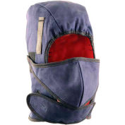Occunomix Premium Mid-Length Twill W/Mouthpiece, Navy, LM660 - Pkg Qty 6