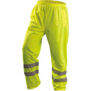 Yellow 2Xl Occunomix Lux-Tenr-Y2x Hi-Viz Rainwear Pant
