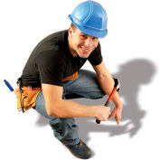 OccuNomix Vulcan Basic Hard Hat Hi-Viz Lime, 6 Pt Suspension, V100-HVL