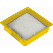 Oil-Dri® Universal Drip Pan & Pillows, 10" x 10", 12 Gal. Capacity, 24 Pillows/12 Drip Pans