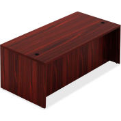 Lorell® Wood Desk - 66.1" x 29.5" x 30" Desk - Mahogany - Chateau Series
