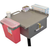 Omnimed&#174; 350340D Phlebotomy Cart with Keyed Differently Lock