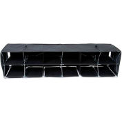 Origami R-LOPO-BLACK 12 Cube Organizer 56-2/5"L x 11-3/4"W x 14-1/4"H Black