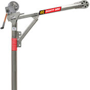OZ Lifting Steel Davit Crane, 500 Lb. Capacit yw/ Manual Winch with brake