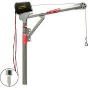 OZ Lifting Steel Davit Crane, 500 Lb. Capacity w/ 12V DC Electric Winch