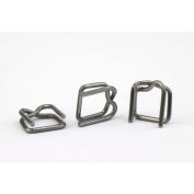 Pac Strapping Standard Duty Polypropylene Strapping Wire Buckles, 5/8" Strap Width, Pack of 1000