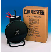 Pac Strapping PP Kit w/ Tensioner/Sealer/Seals & Cart, 3600'L x 1/2" Strap Width Coil, Black