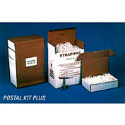 Pac Strapping Polypropylene Kit w/ Tensioner & Buckles, 3000'L x 1/2&quot; Strap Width Coil, White