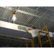 Hang-A-Light® 11109100 100 ft. String Light - Metal Cages - NO BULBS 12/3 STW