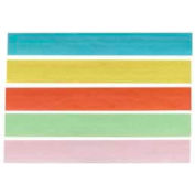 Pacon® Rainbow Kraft Sentence Strips, 3" x 24", 5 Assorted Colors, 100 Strips/Pack