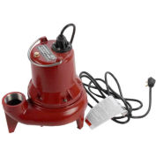 Liberty Pumps LE51M 1/2 HP, 115V, 19FT Shutoff, 120 GPM, 2" Discharge Sewage Pump