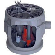 Liberty Pumps P382LE41 4/10 HP, 115V, 25FT Shutoff, 100 GPM, 2" Discharge Sewage Pump