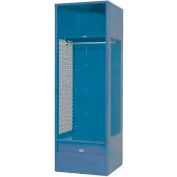 Penco 6KFD22-812 Stadium® Locker With Shelf & Footlocker, 24"Wx21"Dx72"H, Green, Unassembled