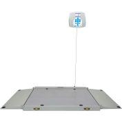 Health O Meter 2700KL Digital Wheelchair Dual Ramp Scale 1000 x 0.2lb XL Platform, Remote Display
