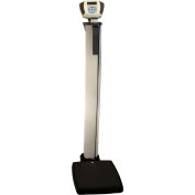 Health O Meter 600KL Digital Physician Scale 600 x 0.2lb/272 x 0.1kg, W/ Height Rod, Wheels