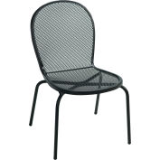 Premier Hospitality Furniture Bistro Outdoor Metal Chair Without Arms - Pkg Qty 4