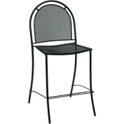 Premier Hospitality Furniture Brentwood Outdoor Metal Bar Height Chair Without Arms
