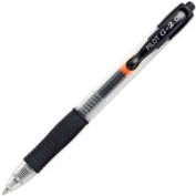 Pilot® G2 Gel Retractable Rollerball Pen, Extra Fine, 0.5mm, Black Ink, Dozen
