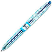 Pilot® B2P Bottle-2-Pen Recycled Retractable Gel Ink Pen, Blue Ink, .7mm, Dozen