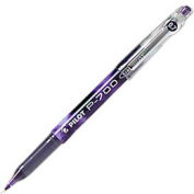 Pilot® Precise P-700 Gel Rollerball Pen, Fine, 0.7mm, Purple Barrel/Ink, Dozen