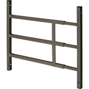 Prime-Line S 4750 Fixed Window Guard, 14"-22"W X 15"H , 3 Bar, Brown