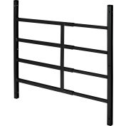 Prime-Line S 4759 Fixed Window Guard, 14"-22"W X 21"H, 4 Bar, Black